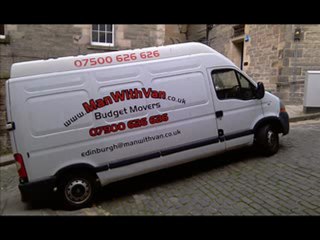 Man with van Edinburgh
