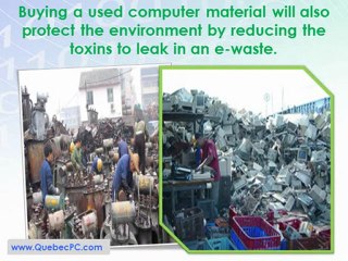 Benefits of Buying Used Computer Materials