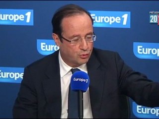 "François Hollande, si vous êtes élu président…"