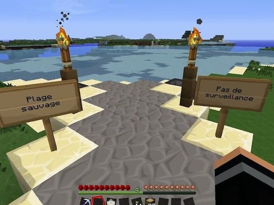 Ourcraft : le Lac Triforce et la Tour Incomplète