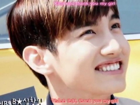 [Vietsub - Lyric] [Fanmade] Thank you my girl - DBSK