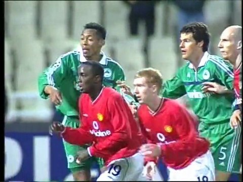 Panathinaikos - Manchester United 1-1 CL 2000-01