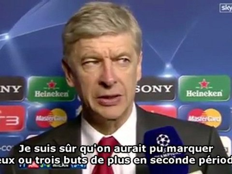 Wenger et Arsenal ont tout donné