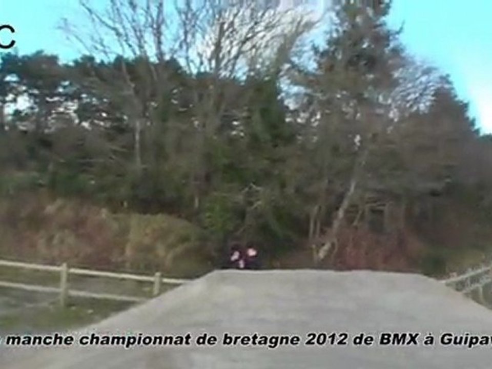 2ème manche championnat de bretagne 2012 de BMX à Guipavas finale Poussin
