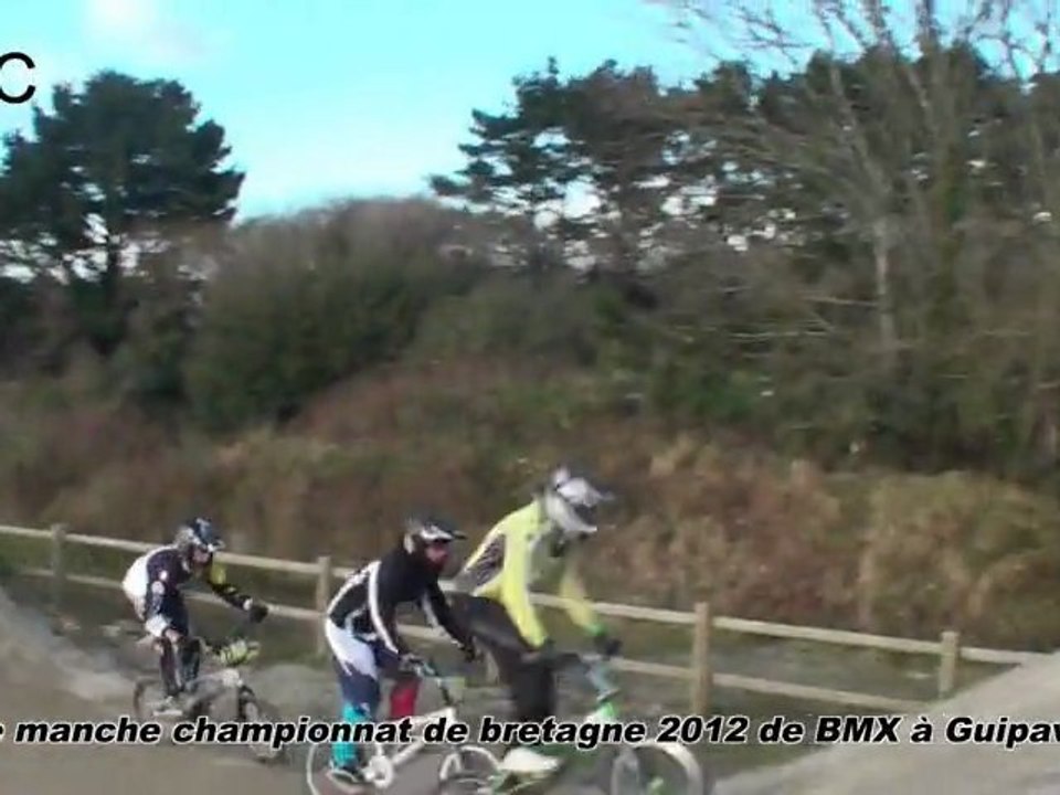 2ème manche championnat de bretagne 2012 de BMX à Guipavas finale 17 - 29 ans