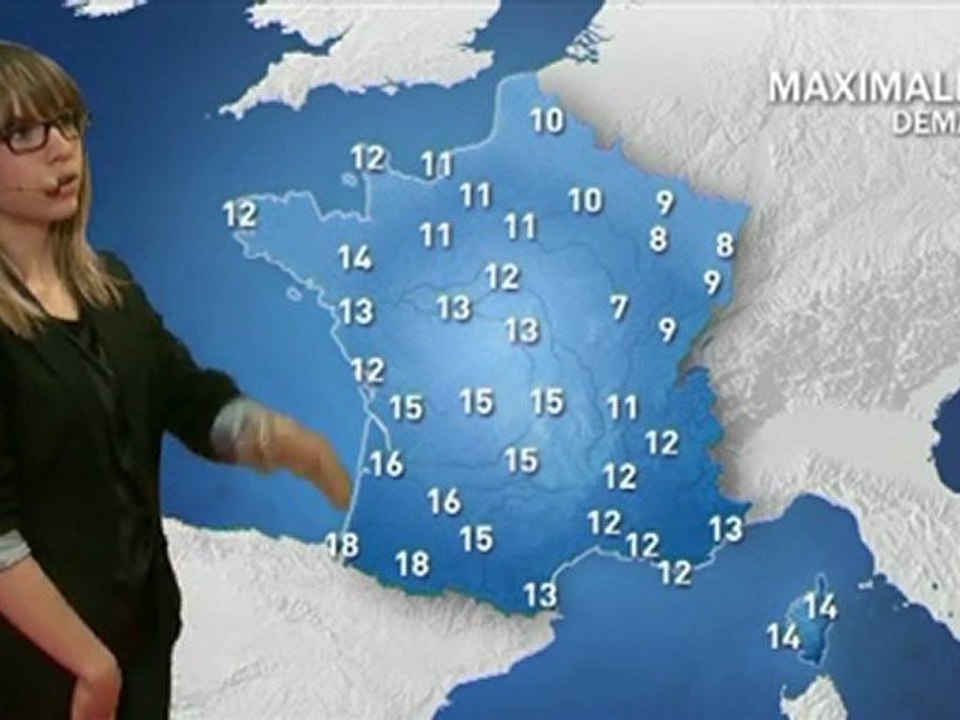 La météo de Ophelie