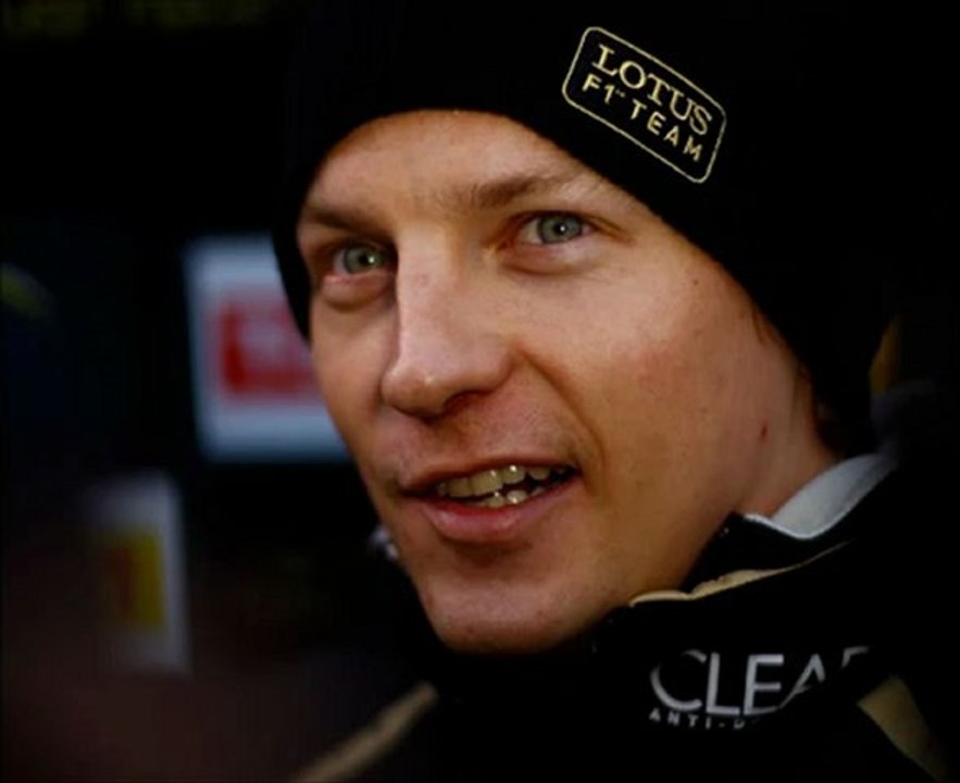 Kimi Räikkönen Interview at Barcelona Test 3.3.2012