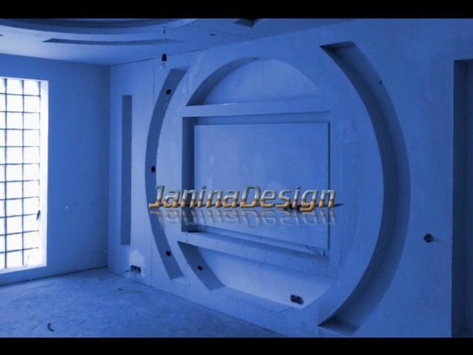 Design interior living casa, gips carton, ( rigips ) JaninaDesign