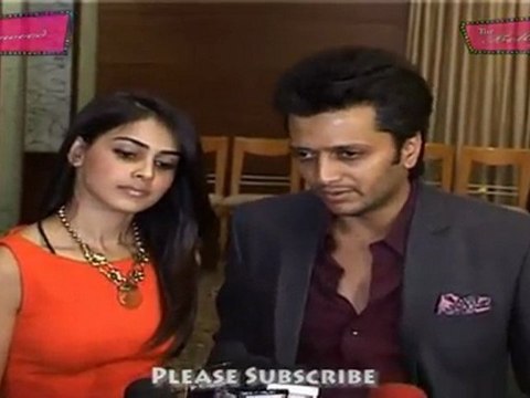 Most Papuler Pair genelia d'souza & Ritesh Deshmukh @ Tere Naal Love Ho Gya