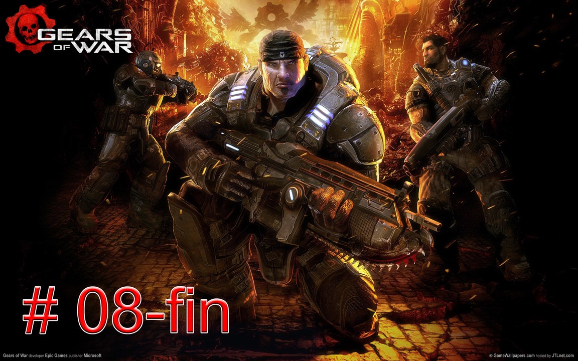 gears of war-partie 8 (fin du jeux)-xbox360