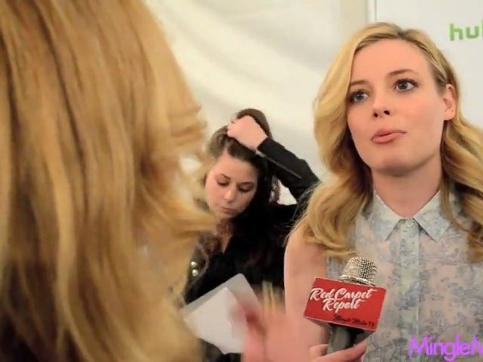 Gillian Jacobsat the 'Community' PaleyFest 2012 Red Carpet