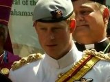 Prince Harry attends church service in Bahamas