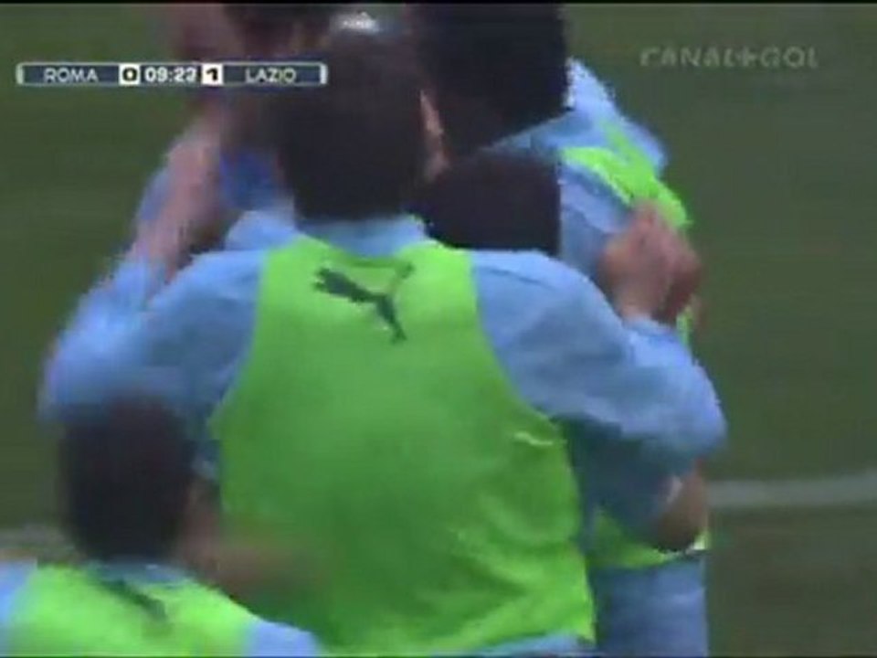 As Roma - Lazio Rzym - Gol 0:1 - HERNANES - 04.03.2012