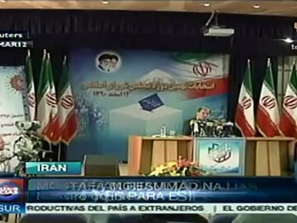Avanza conteo de votos en Irán