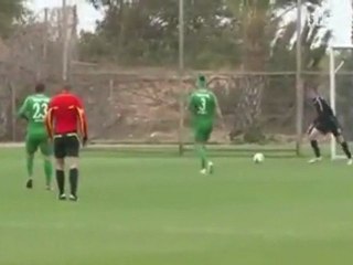 El aire provoca un increíble autogol