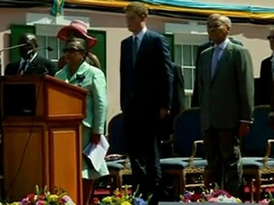 Speeches and patrol boats as Prince Harry marks Queen's Jubilee in the Bahamas