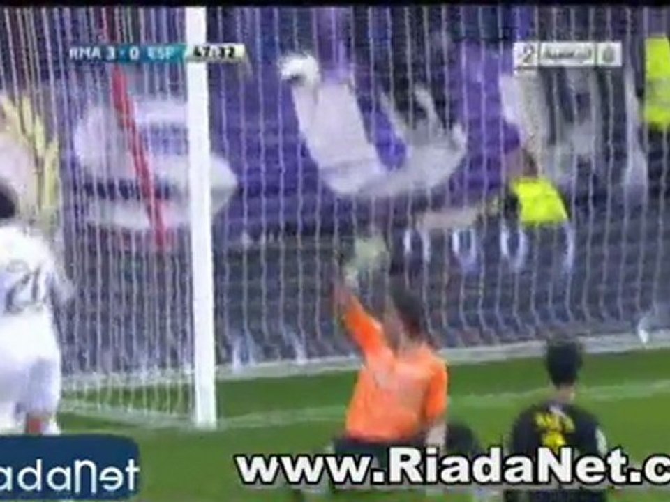 ريال مدريد 5-0 اسبانيول@RiadaNet.com