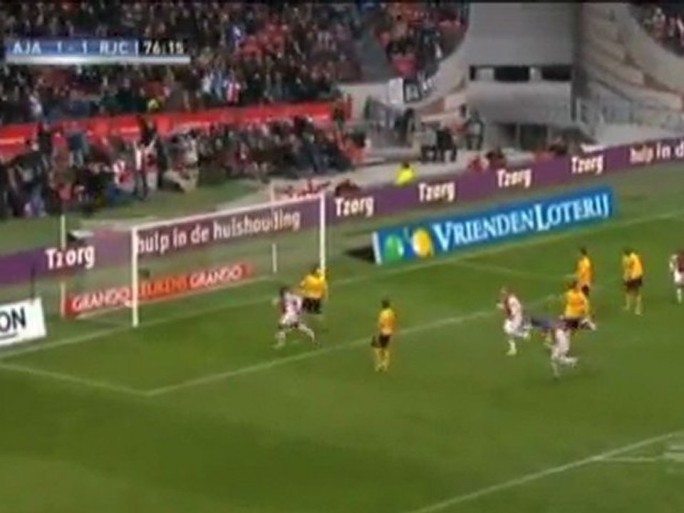 Ajax mit einem Feuerwerk