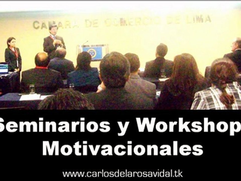 Capacitador Facilitador | Charla Taller Motivacional Lima Perú