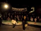 فري برس الأبزمو بريف حلب   مظاهرة مسائية نصرةُ للأتارب و حمص و المدن المنكوبة 4 3 2012