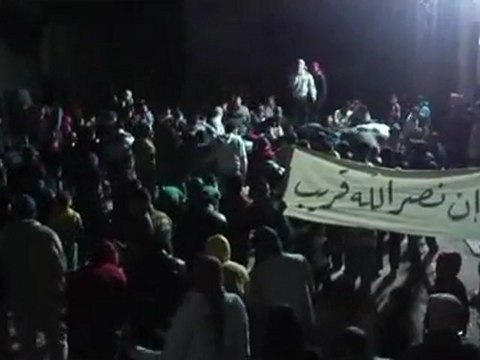 حماه - طريق حلب - مسائية - ياحمص ياعاصمة الثورة الله...