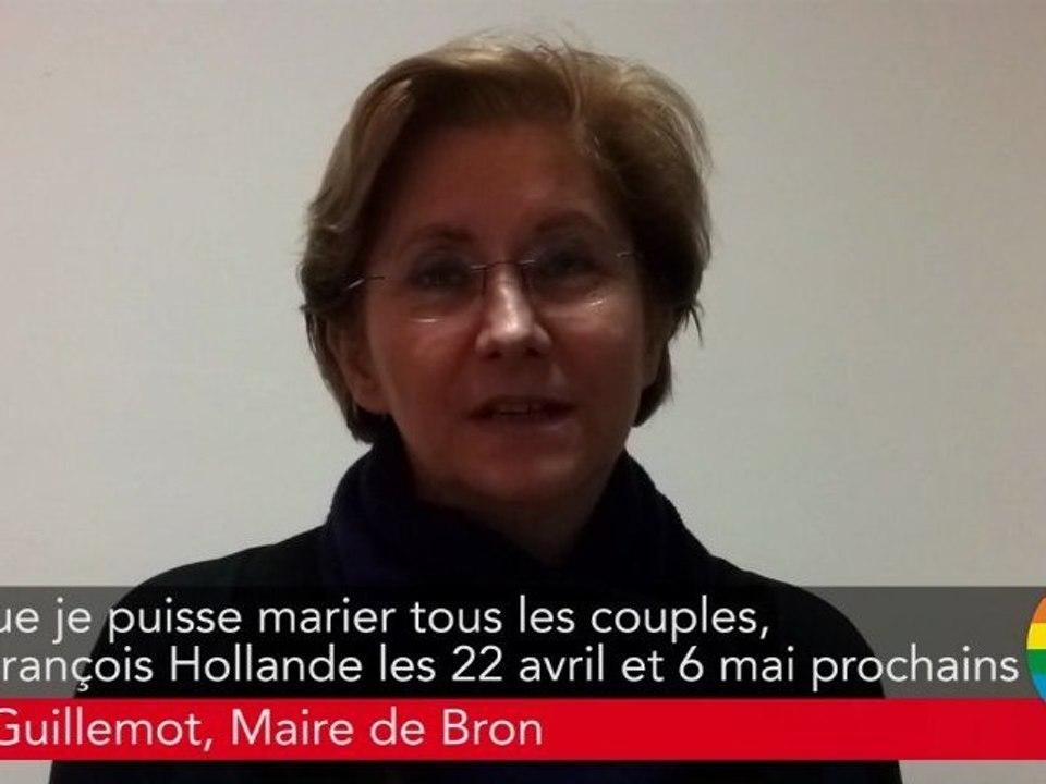 Engagement 31 - Annie Guillemot (Bron) s'engage