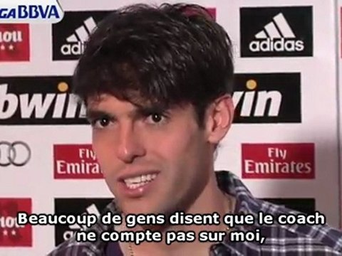 Kaka se sent de nouveau important au Real