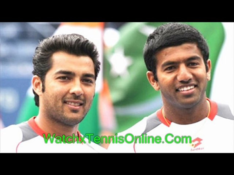Watching The Live Tennis from Indian Wells, California, USA