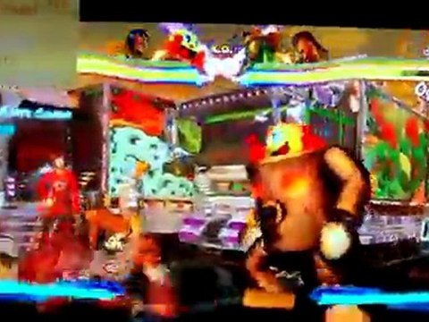 Street Fighter X Tekken Pac Man y Mega Man on XBOX 360