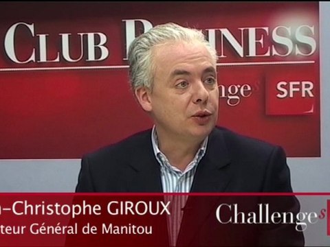 Club business : Jean-Christophe Giroux (Manitou)