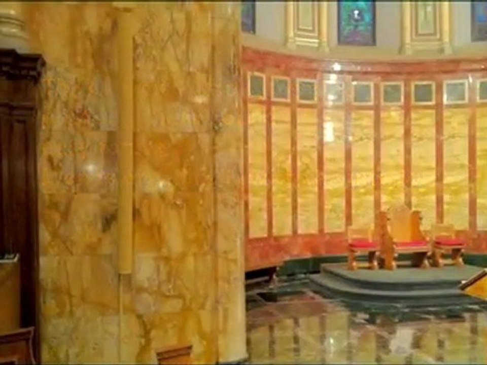 State-of-the-art sound system in church (Saint Johns Seminary Chapel, Brighton, MA)