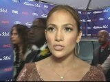 Jennifer Lopez at American Idol finalists' party