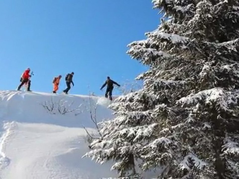 Sortie en raquettes dans les Vosges