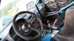 FIAT 500 ABARTH EQUIPAGE PRO EVELYNE LOHR COPILOTE SYLVAIN MORELLEC PILOTE PRO TEAM RALLYE RALLY CAR SUBARU
