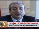 ÇİFTÇİNİN YÜZÜNÜ GÜLDÜRECEK ÖDEME 05.03.2012