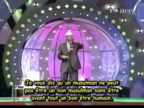 Zakir Naik réponse à une question avec des arguments solides
