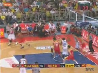 CBA Round 1 - Shandong at Foshan (11.19.2011 - Othello Hunter, Alan Anderson)