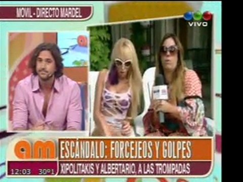 Pronto.com.ar Victoria Xipolitakis vs Albertario 1