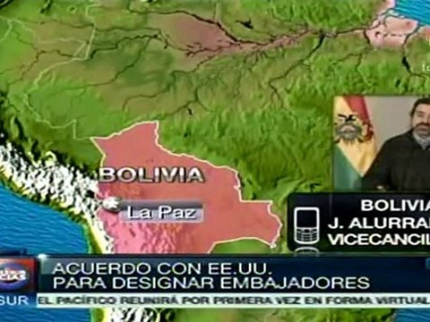 Bolivia y EE.UU. restablecen relaciones diplomáticas