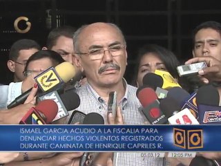 Diputado Ismael García consignó denuncia ante MP de agresión a su hijo