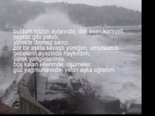 her mevsimde ağladım