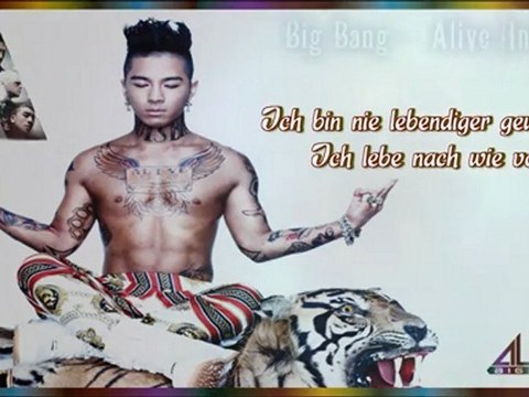 Big Bang (빅뱅) - Alive (Intro) [German sub]