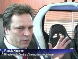 Allemagne: une voiture high-tech au salon Cebit de Hanovre