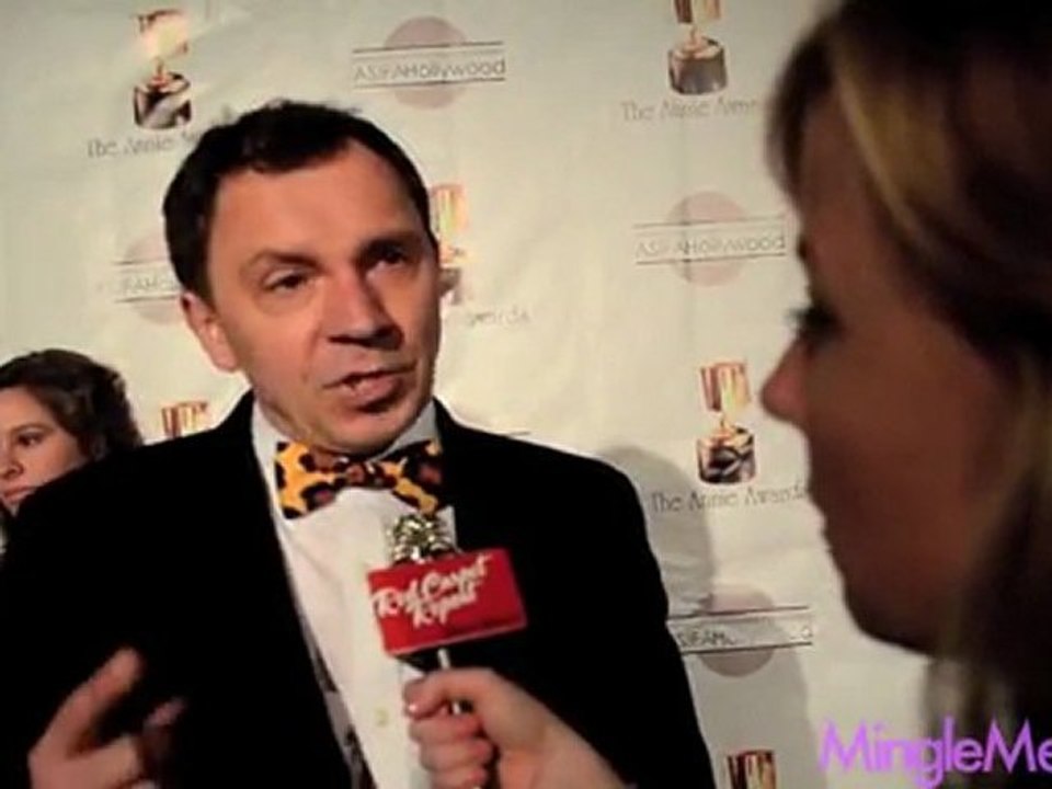 Andreas Deja at the 39th Annual Annie Awards
