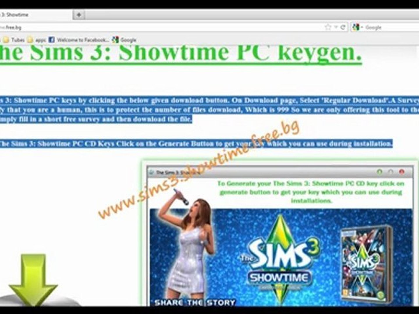Sims 3 pets code generator