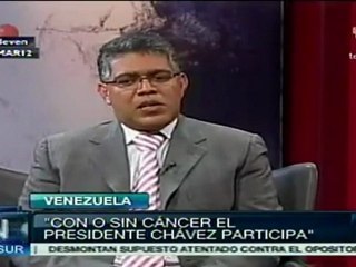 Chávez participará en elecciones generales, ratifica Jaua