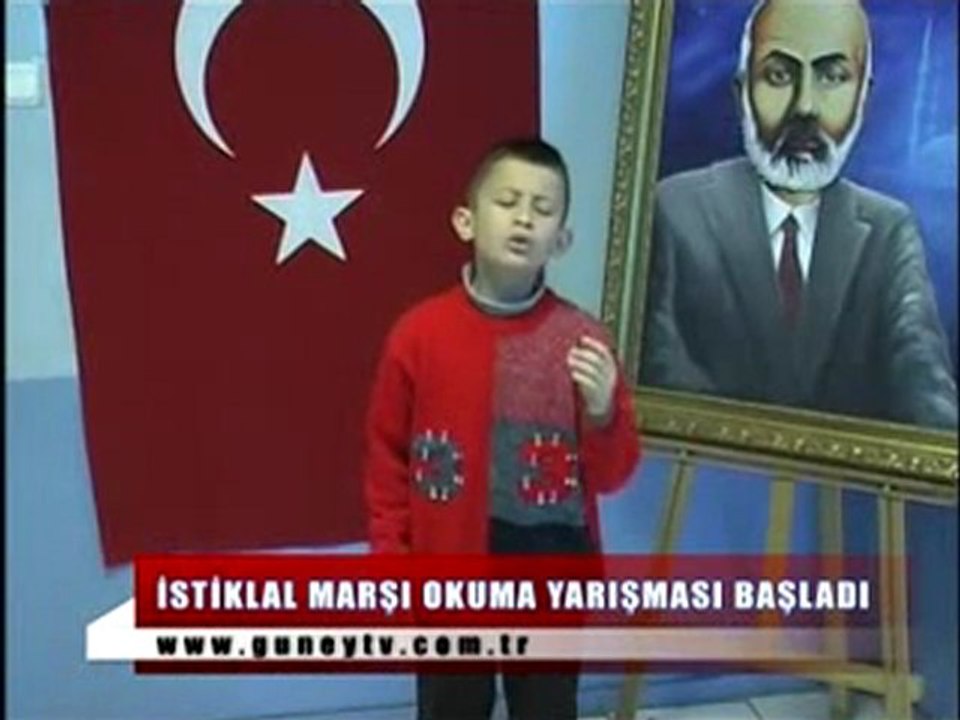 İstiklal Marşı' Okuma Yarışması Elemeleri Yapıldı