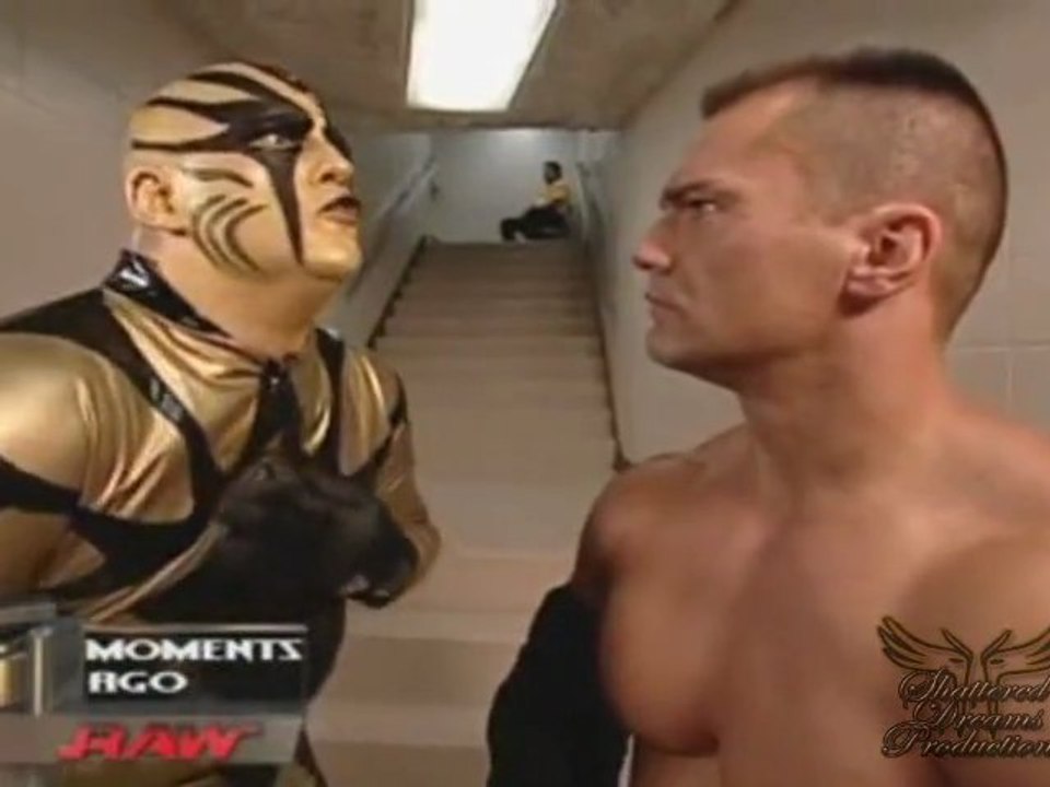 Goldust Motivates Lance Storm - Raw - 9/8/03
