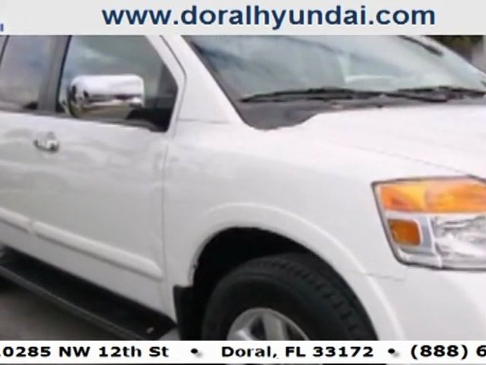 Used 2010 Nissan Armada SE Loaded in Miami FL, Doral Hyundai