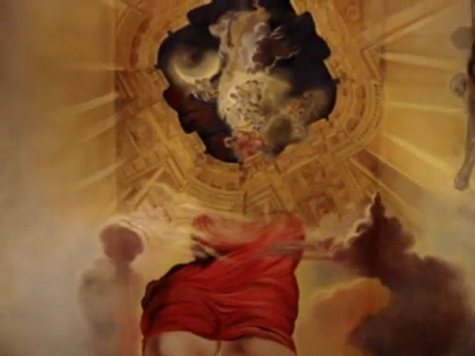 Plafond du musée Dali